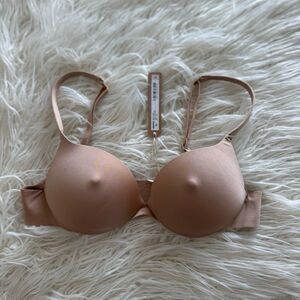 Skims Ultimate Nipple Apex Pushup Bra Clay Size 34A